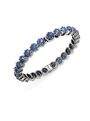 Bavna Sapphire & Sterling Silver Bracelet