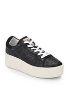 Ash Cult Leather Lace-up Platform Sneakers