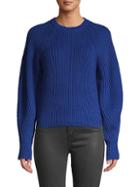 Derek Lam Raglan-sleeve Cotton-blend Sweater