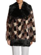Marc Jacobs Double-breasted Faux Fur Coat