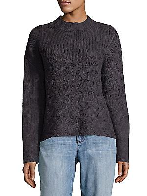 Inhabit Cable Knit Cashmere Sweater