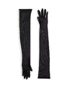 Dries Van Noten Faux Pearl-embellished Long Gloves
