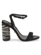 Schutz Miraceli Ankle-strap Leather Sandals