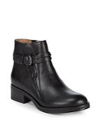 Gentle Souls Percy Leather Moto Ankle Boots