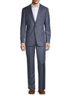 Hickey Freeman Milburn Iim Series Classic-fit Pinstripe Wool Suit