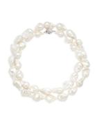 Tara Pearls Sterling Silver & 13-17mm Baroque Pearl Layered Necklace