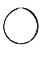 Alor 18k White Gold Cable Necklace