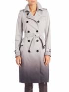 Burberry Kensington Ombre Trench Coat