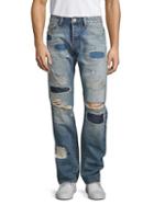 Cult Of Individuality Greaser Slim Straight Distressed Jeans