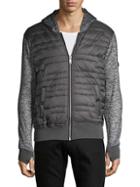 Jetlag Combo Quilted Down Jacket