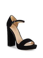 Pour La Victoire Yvette Block-heel Leather Sandals