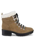 Marc Fisher Ltd Brylee Suede & Shearling Hikers