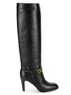 Valentino Garavani Leather Knee-high Stiletto Boots