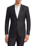 Saks Fifth Avenue Modern Wool & Silk Suit Jacket