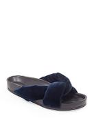 Chlo Twisted Cotton Slides