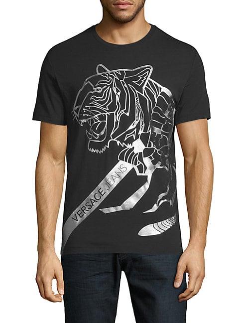 Versace Jeans Tiger Graphic Jersey Tee