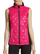 Nanette Lepore Sway Sleeveless Quilted Vest