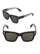 Boucheron 49mm Square Sunglasses