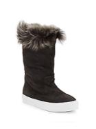 Salvatore Ferragamo Lucio Fur-lined Leather Boots