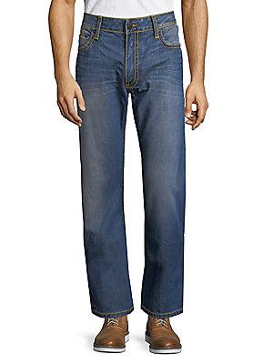 Robin's Jean Whiskered Cotton Jeans