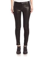 Paige Verdugo Ankle Stretch Leather Pants
