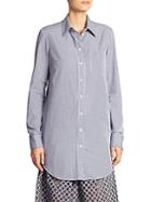 Michael Kors Collection Gingham Button-front Shirt