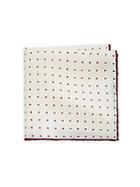Brunello Cucinelli Dotted Wool Pocket Square