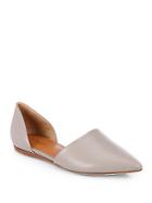 Vince Leather D'orsay Flats