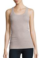 Cashmere Saks Fifth Avenue Cashmere Ribbed Tank