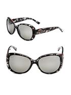 Gucci 56mm Speckled Sunglasses