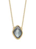 Gurhan One-of-a-kind 24k Yellow Gold Sapphire Pendant Necklace