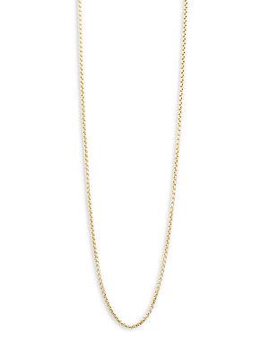 Saks Fifth Avenue 14k Yellow Gold Single Strand Necklace