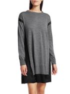 Rag & Bone Sadie Merino Wool & Silk-blend Shift Sweater Dress