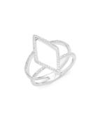 Kc Designs Diamond & 14k White Gold Geometric Ring