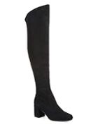 Vince Blythe Tall Suede Block-heel Boots