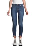 7 For All Mankind Faded Frayed Jeans