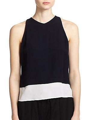 Frame Denim Findley Double-layered Top
