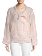 Rebecca Minkoff Long-sleeve Cotton-blend Jacket
