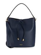 Michael Kors Collection Solid Leather Shoulder Bag