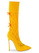 Casadei Knit Tall Boots