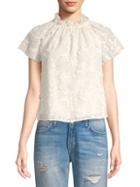 Rebecca Taylor Ellie Embroidered Blouse