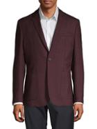 Vince Camuto Plaid Wool-blend Sportcoat