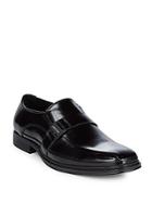 Kenneth Cole Almond Toe Leather Loafers