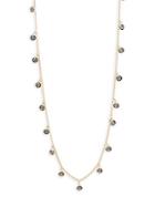 Saks Fifth Avenue Scatter Crystal Necklace