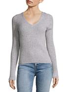 Nakedcashmere V-neck Fitted Cashmere Sweater