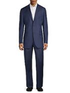 Saks Fifth Avenue Made In Italy Tonal Pinstripe Wool Suit