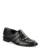 Robert Clergerie Leather Slip-on Flats