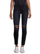 Frame Mid-rise Distressed Raw-edge Skinny Jeans