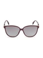 Fendi 59mm Squared Cat Eye Sunglasses