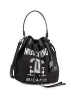 Moschino Sack Nylon Crossbody Bag